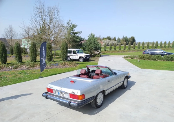 Mercedes-Benz SL cena 140000 przebieg: 280000, rok produkcji 1987 z Bielawa małe 704